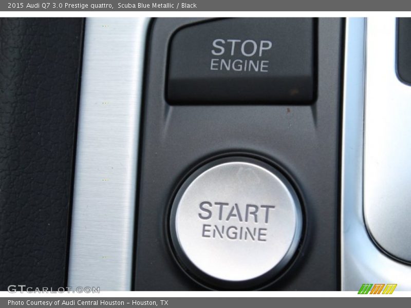 Scuba Blue Metallic / Black 2015 Audi Q7 3.0 Prestige quattro