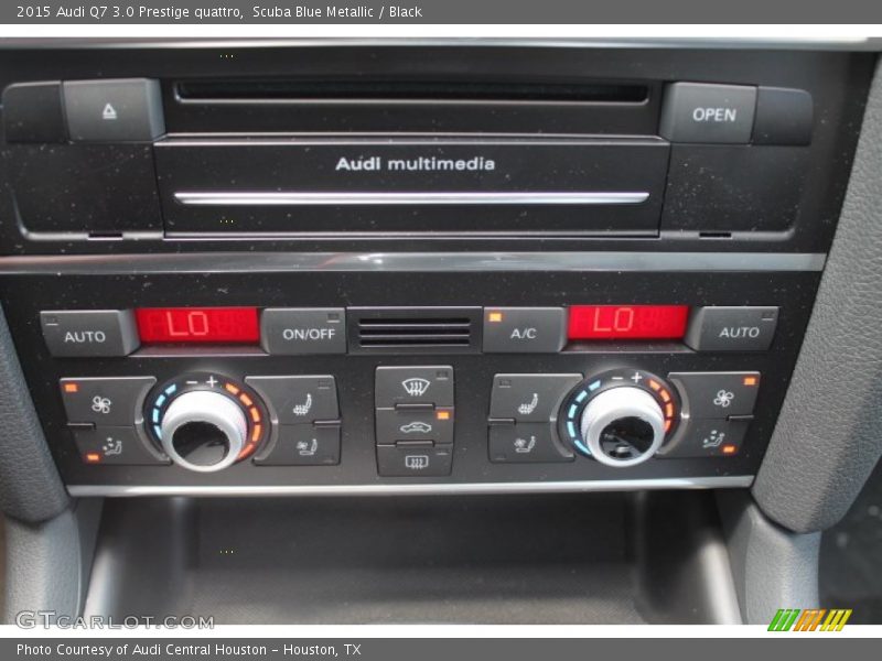 Scuba Blue Metallic / Black 2015 Audi Q7 3.0 Prestige quattro