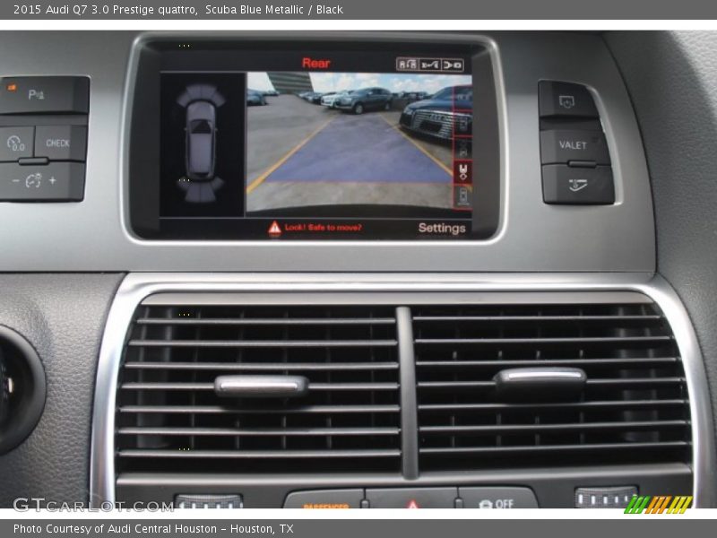 Scuba Blue Metallic / Black 2015 Audi Q7 3.0 Prestige quattro
