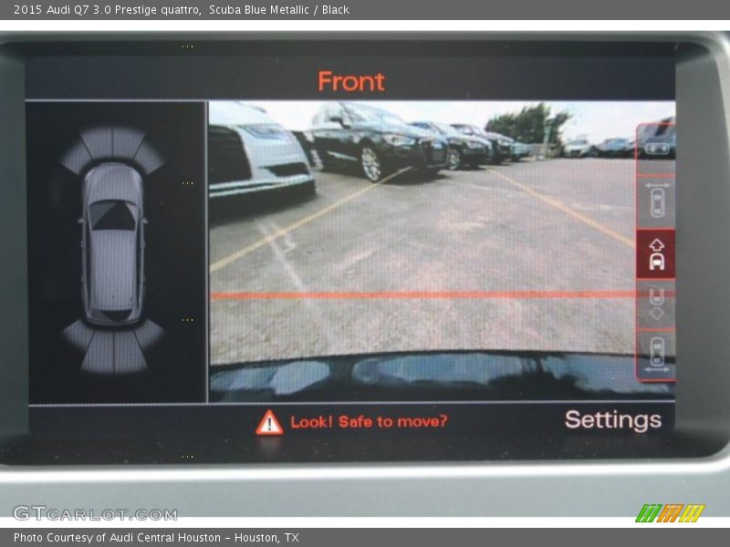 Scuba Blue Metallic / Black 2015 Audi Q7 3.0 Prestige quattro