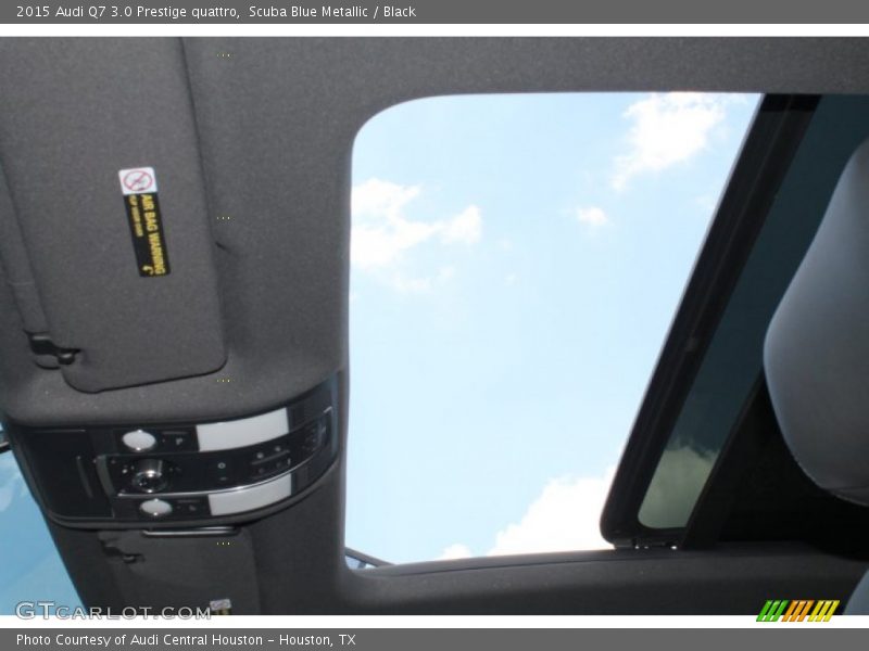 Scuba Blue Metallic / Black 2015 Audi Q7 3.0 Prestige quattro
