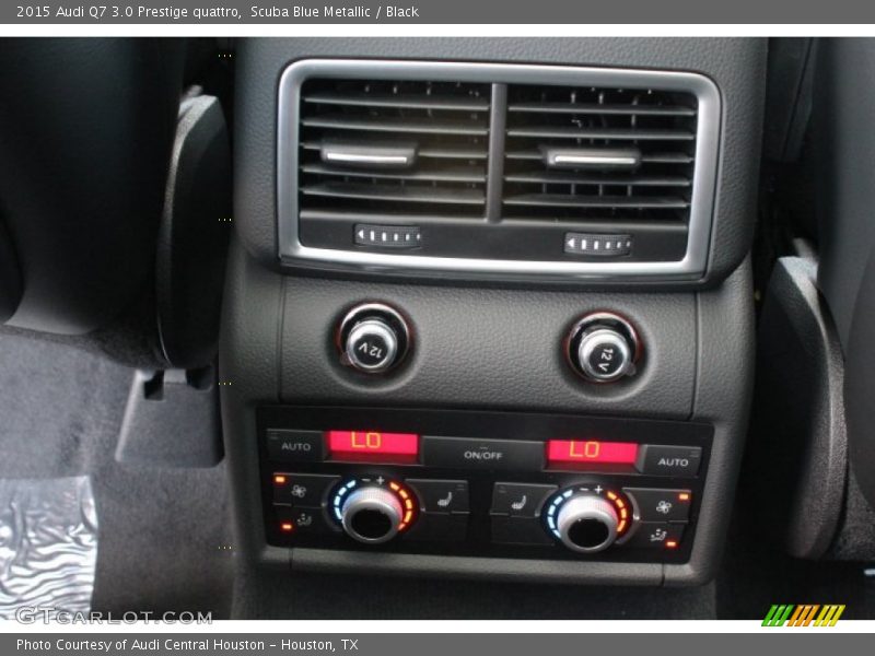 Scuba Blue Metallic / Black 2015 Audi Q7 3.0 Prestige quattro