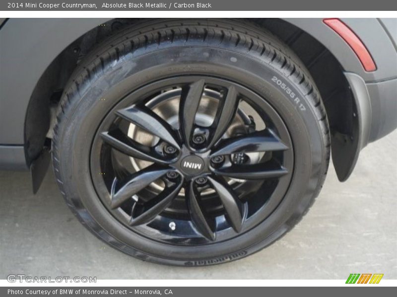 Absolute Black Metallic / Carbon Black 2014 Mini Cooper Countryman