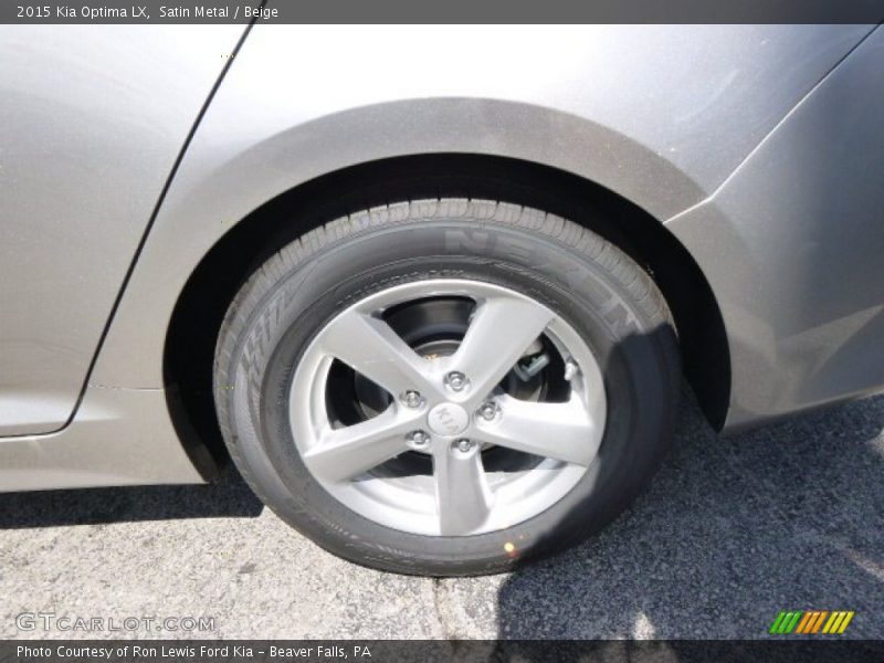 Satin Metal / Beige 2015 Kia Optima LX