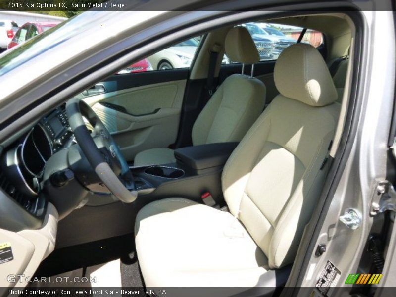 Satin Metal / Beige 2015 Kia Optima LX
