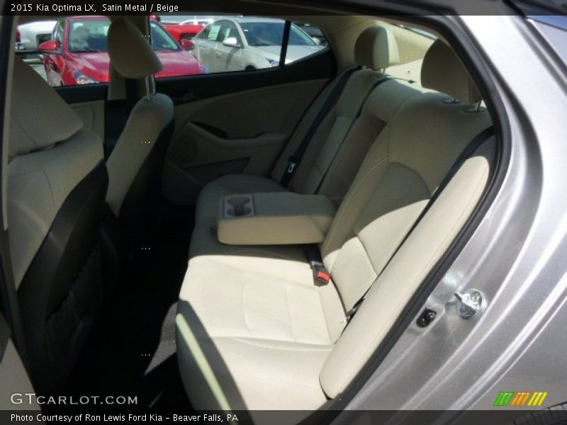 Satin Metal / Beige 2015 Kia Optima LX