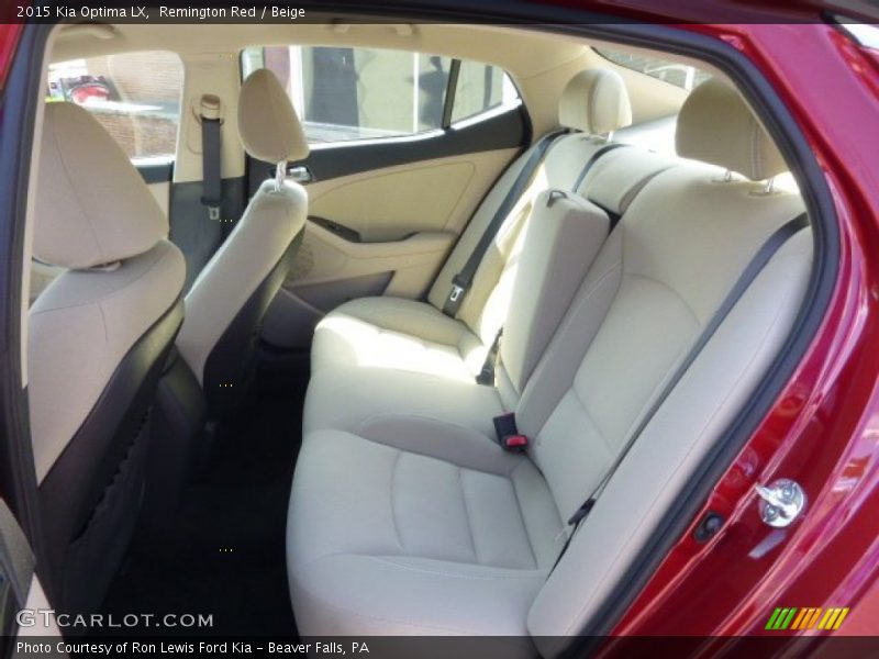 Remington Red / Beige 2015 Kia Optima LX