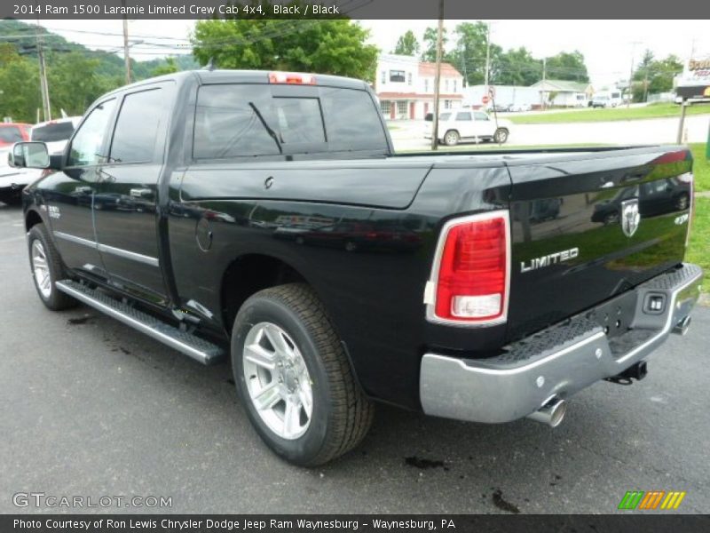 Black / Black 2014 Ram 1500 Laramie Limited Crew Cab 4x4