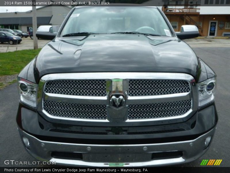 Black / Black 2014 Ram 1500 Laramie Limited Crew Cab 4x4