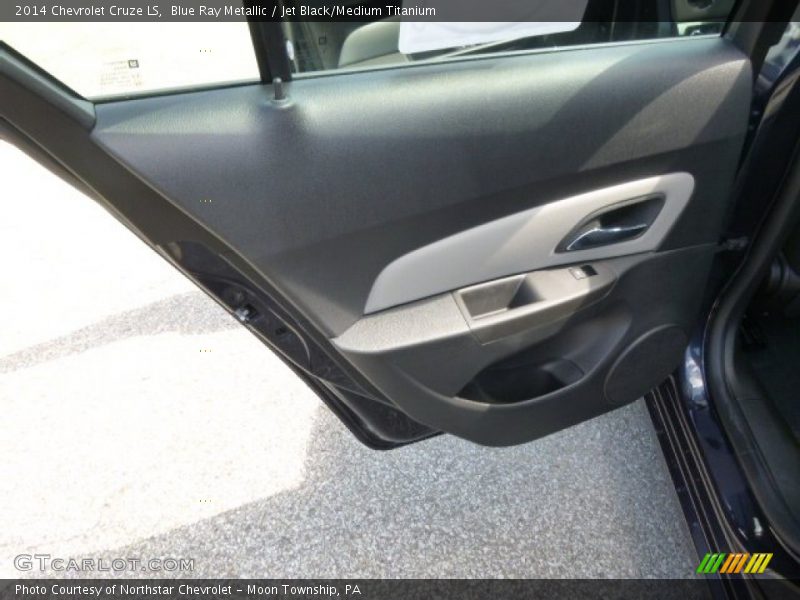Blue Ray Metallic / Jet Black/Medium Titanium 2014 Chevrolet Cruze LS