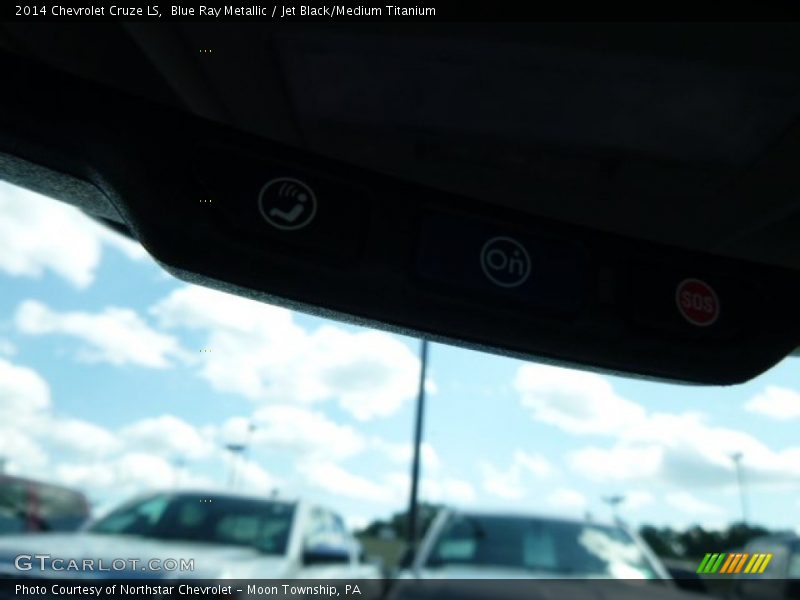 Blue Ray Metallic / Jet Black/Medium Titanium 2014 Chevrolet Cruze LS