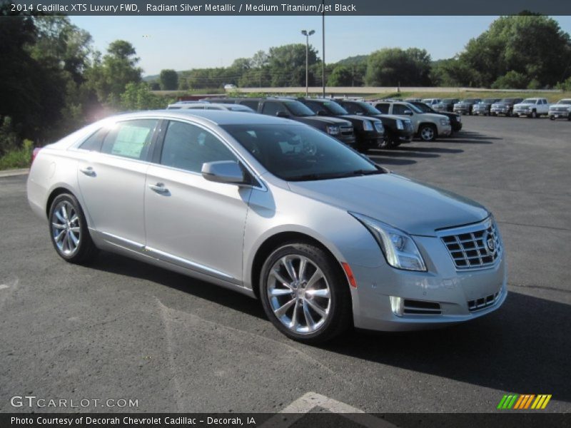Radiant Silver Metallic / Medium Titanium/Jet Black 2014 Cadillac XTS Luxury FWD