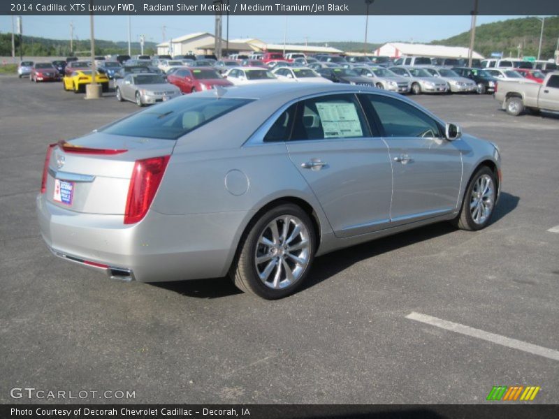 Radiant Silver Metallic / Medium Titanium/Jet Black 2014 Cadillac XTS Luxury FWD