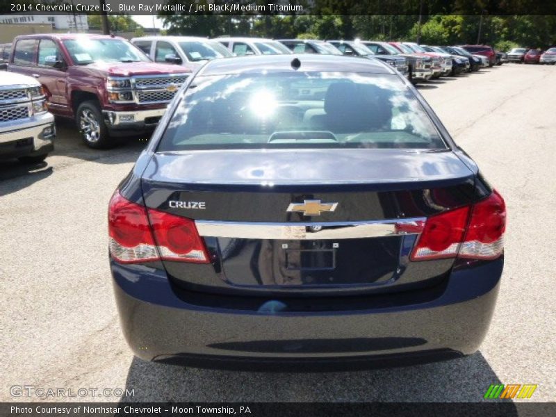 Blue Ray Metallic / Jet Black/Medium Titanium 2014 Chevrolet Cruze LS