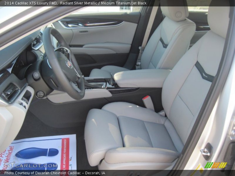 Radiant Silver Metallic / Medium Titanium/Jet Black 2014 Cadillac XTS Luxury FWD