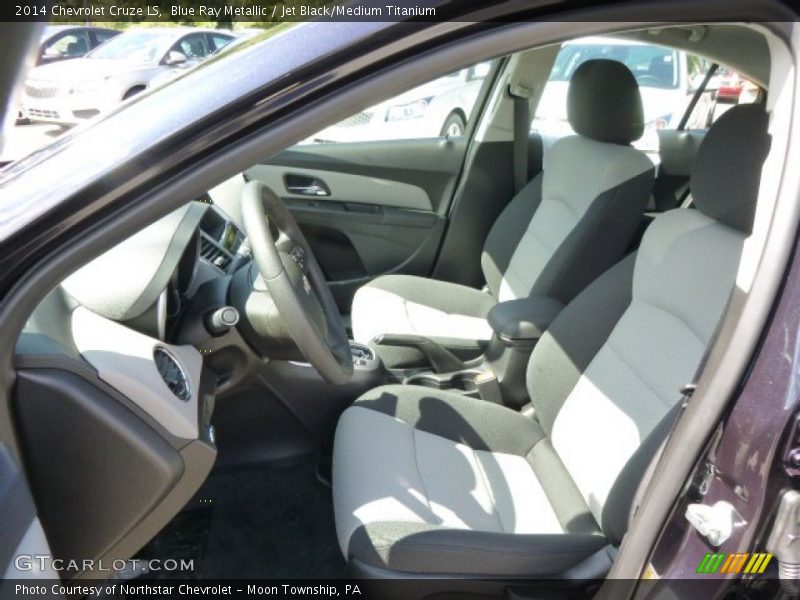 Blue Ray Metallic / Jet Black/Medium Titanium 2014 Chevrolet Cruze LS