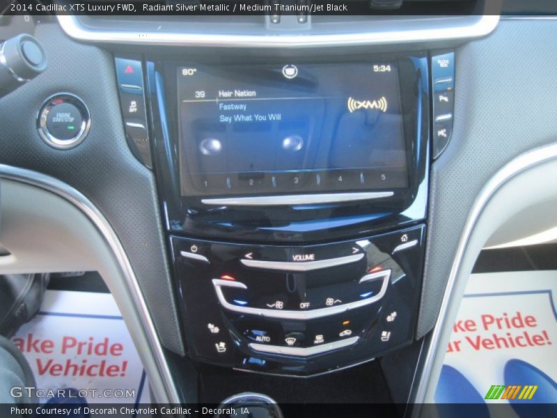 Radiant Silver Metallic / Medium Titanium/Jet Black 2014 Cadillac XTS Luxury FWD