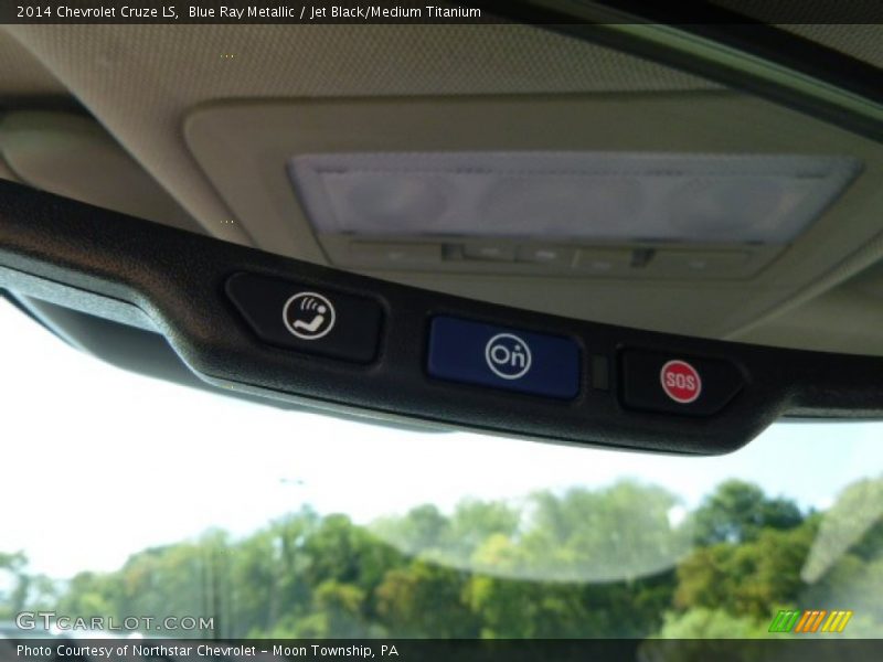 Blue Ray Metallic / Jet Black/Medium Titanium 2014 Chevrolet Cruze LS