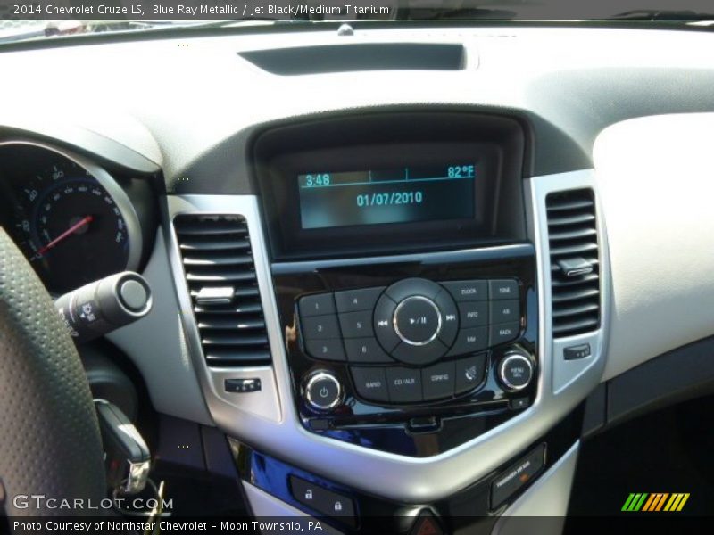 Blue Ray Metallic / Jet Black/Medium Titanium 2014 Chevrolet Cruze LS