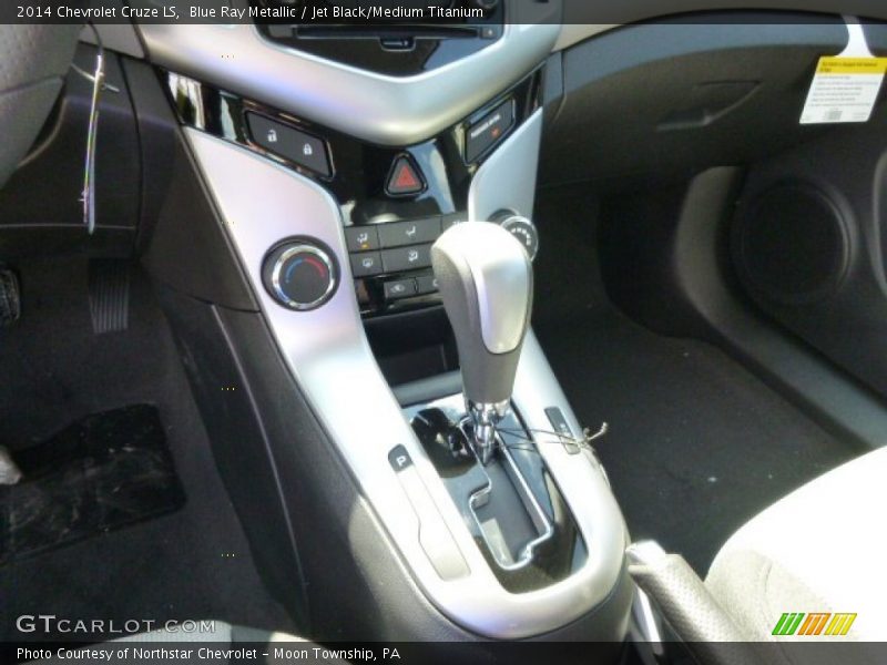 Blue Ray Metallic / Jet Black/Medium Titanium 2014 Chevrolet Cruze LS