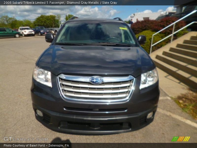 Diamond Gray Metallic / Slate Gray 2008 Subaru Tribeca Limited 5 Passenger