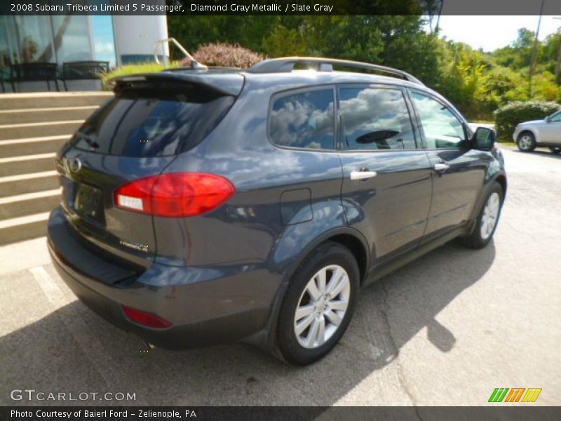 Diamond Gray Metallic / Slate Gray 2008 Subaru Tribeca Limited 5 Passenger