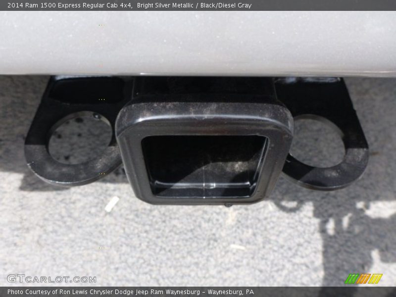 Bright Silver Metallic / Black/Diesel Gray 2014 Ram 1500 Express Regular Cab 4x4