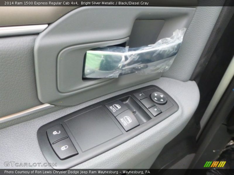 Bright Silver Metallic / Black/Diesel Gray 2014 Ram 1500 Express Regular Cab 4x4