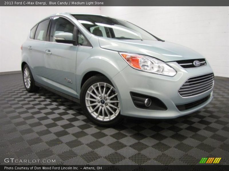 Blue Candy / Medium Light Stone 2013 Ford C-Max Energi