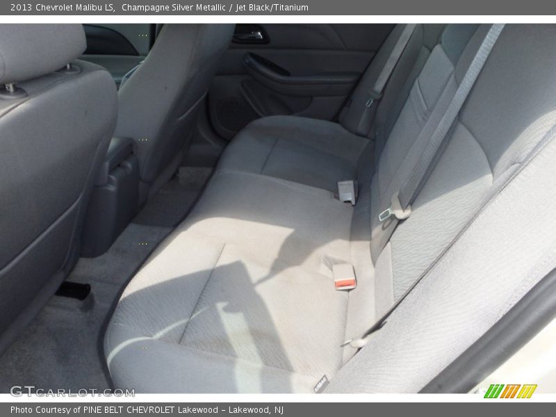 Champagne Silver Metallic / Jet Black/Titanium 2013 Chevrolet Malibu LS