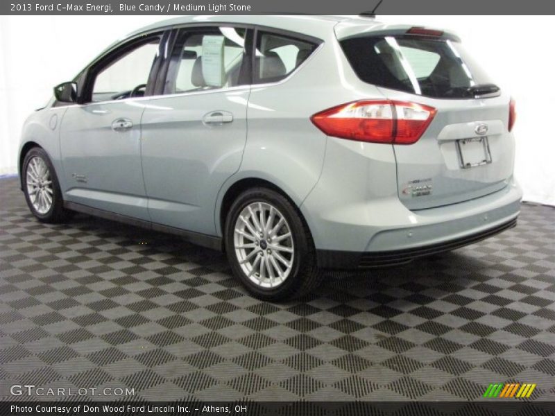 Blue Candy / Medium Light Stone 2013 Ford C-Max Energi