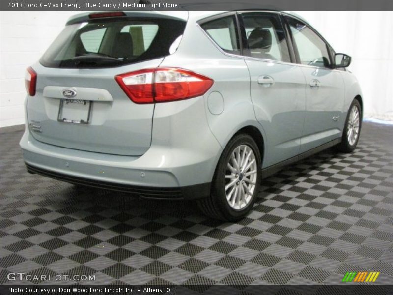 Blue Candy / Medium Light Stone 2013 Ford C-Max Energi