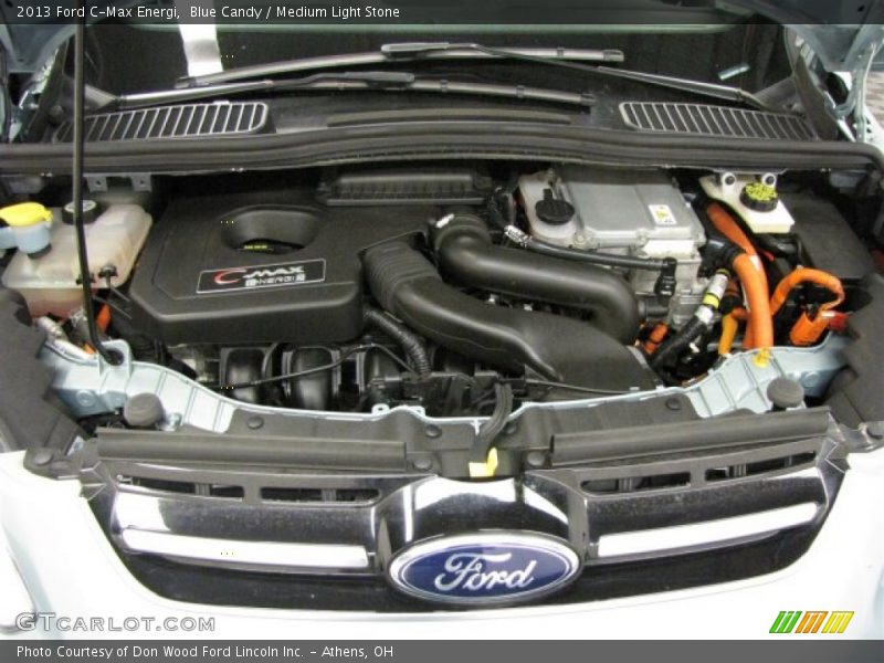 Blue Candy / Medium Light Stone 2013 Ford C-Max Energi