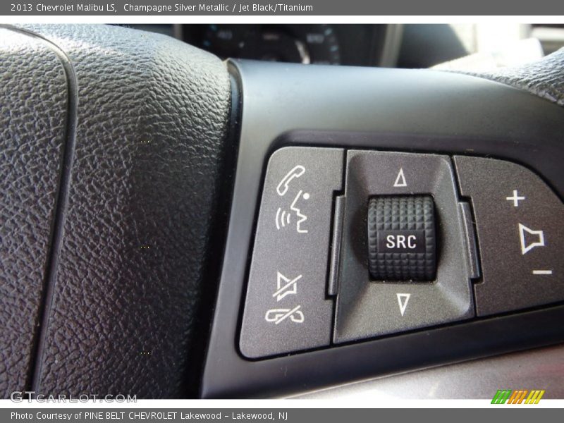 Champagne Silver Metallic / Jet Black/Titanium 2013 Chevrolet Malibu LS
