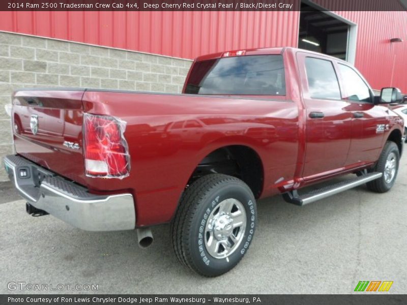 Deep Cherry Red Crystal Pearl / Black/Diesel Gray 2014 Ram 2500 Tradesman Crew Cab 4x4
