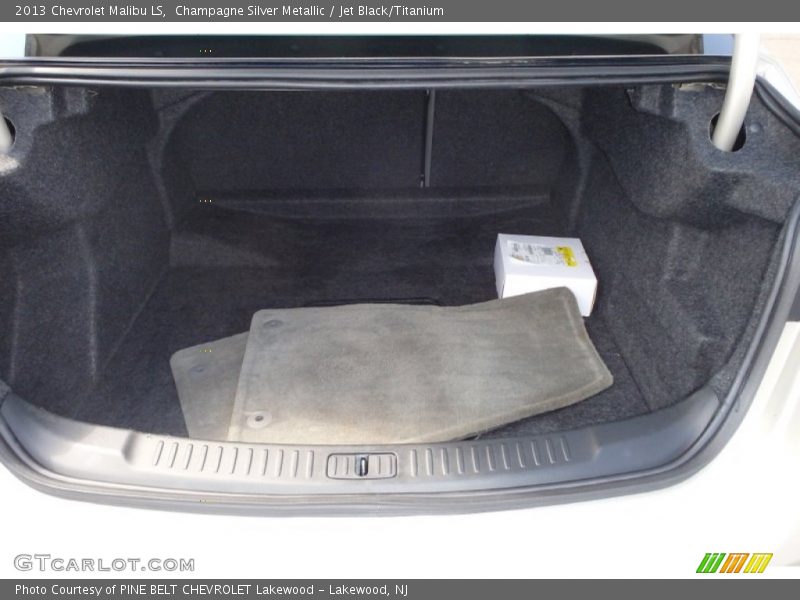 Champagne Silver Metallic / Jet Black/Titanium 2013 Chevrolet Malibu LS