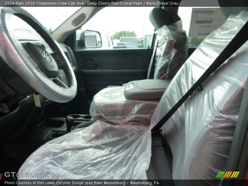 Deep Cherry Red Crystal Pearl / Black/Diesel Gray 2014 Ram 2500 Tradesman Crew Cab 4x4