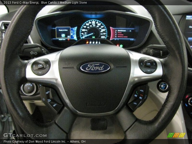 Blue Candy / Medium Light Stone 2013 Ford C-Max Energi