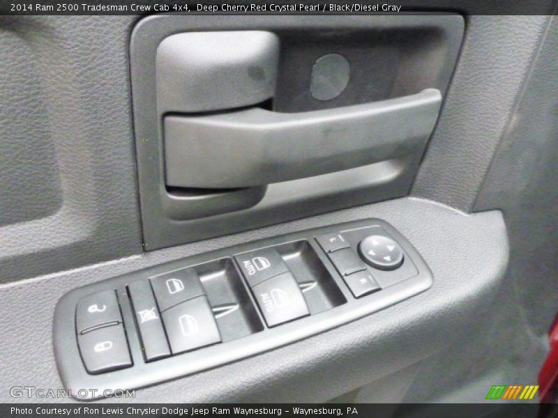 Deep Cherry Red Crystal Pearl / Black/Diesel Gray 2014 Ram 2500 Tradesman Crew Cab 4x4