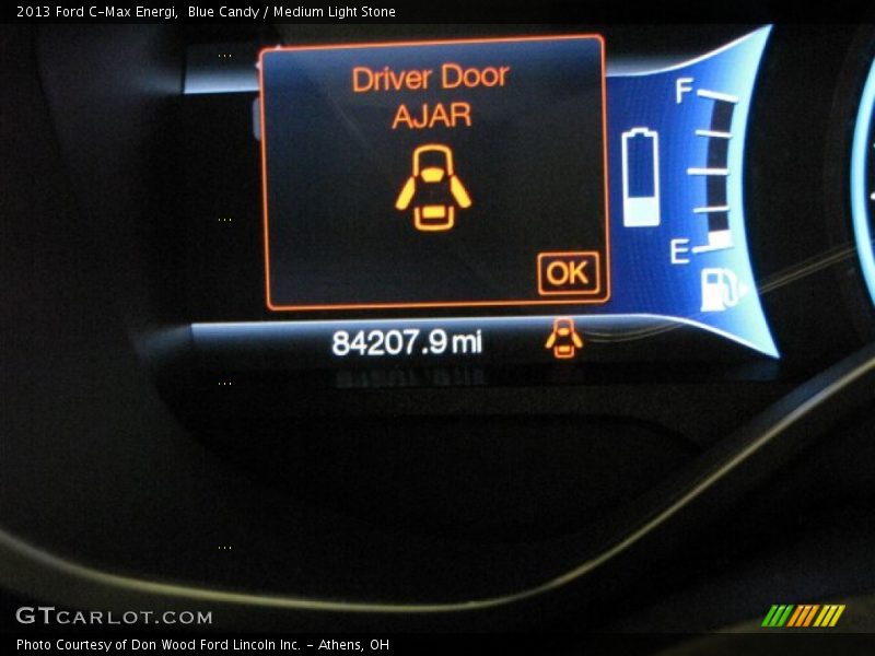 Blue Candy / Medium Light Stone 2013 Ford C-Max Energi