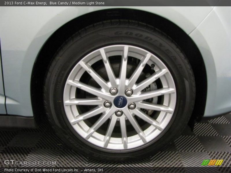 Blue Candy / Medium Light Stone 2013 Ford C-Max Energi
