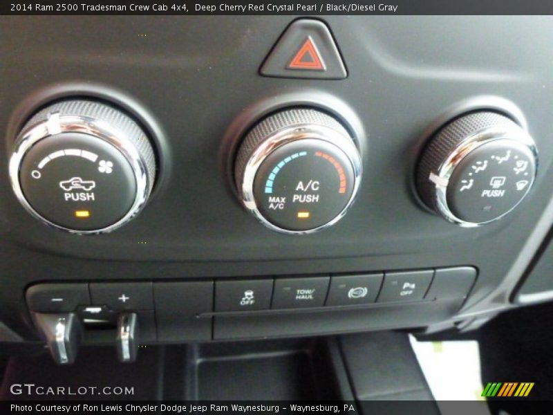 Deep Cherry Red Crystal Pearl / Black/Diesel Gray 2014 Ram 2500 Tradesman Crew Cab 4x4