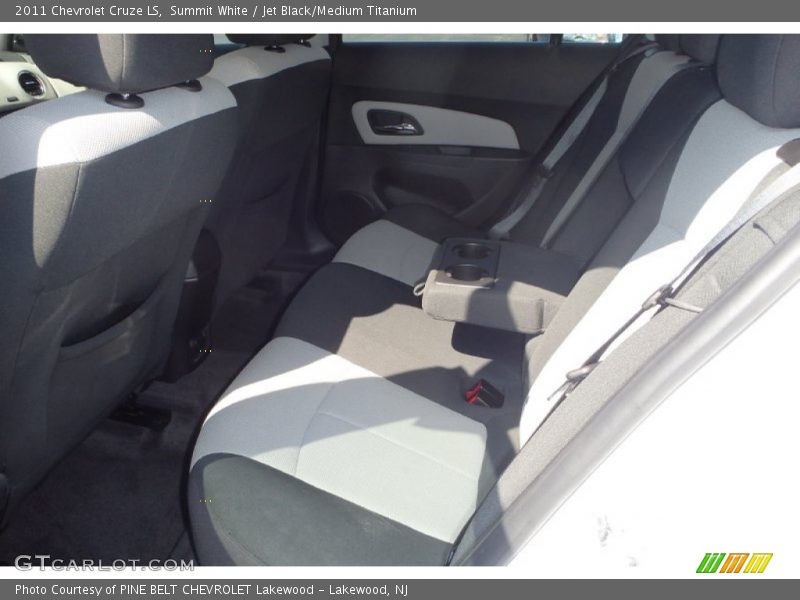 Summit White / Jet Black/Medium Titanium 2011 Chevrolet Cruze LS