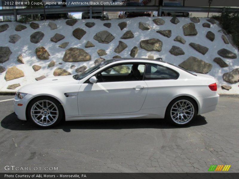  2012 M3 Coupe Alpine White