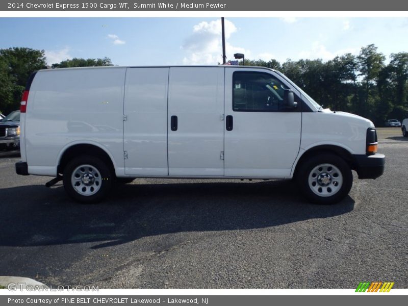 Summit White / Medium Pewter 2014 Chevrolet Express 1500 Cargo WT