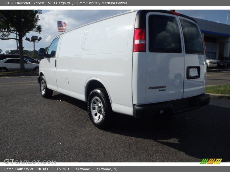 Summit White / Medium Pewter 2014 Chevrolet Express 1500 Cargo WT