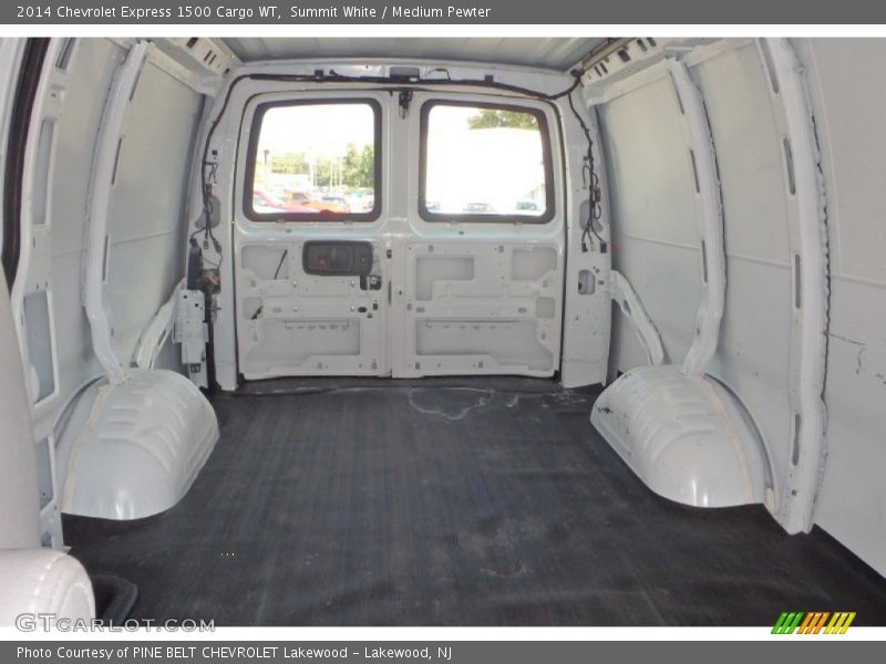Summit White / Medium Pewter 2014 Chevrolet Express 1500 Cargo WT