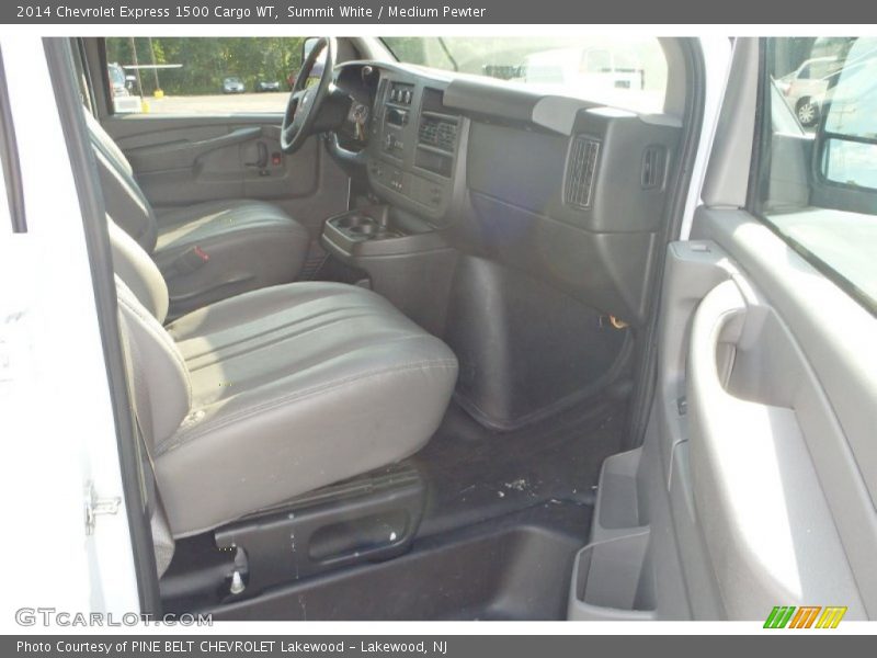 Summit White / Medium Pewter 2014 Chevrolet Express 1500 Cargo WT
