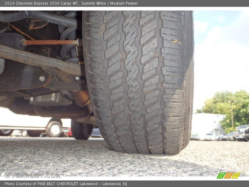 Summit White / Medium Pewter 2014 Chevrolet Express 1500 Cargo WT