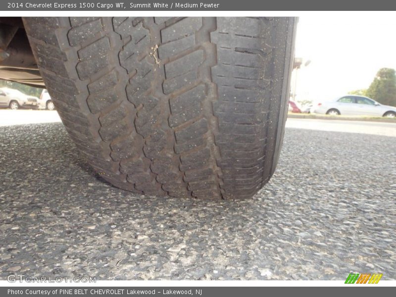 Summit White / Medium Pewter 2014 Chevrolet Express 1500 Cargo WT